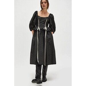 Free People Eliza Faulkner Maria Dress Womens XS Floral Cottage Prairie Vintage